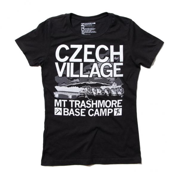 Czech Village: Mt. Trashmore Base Camp T-Shirt – RAYGUN