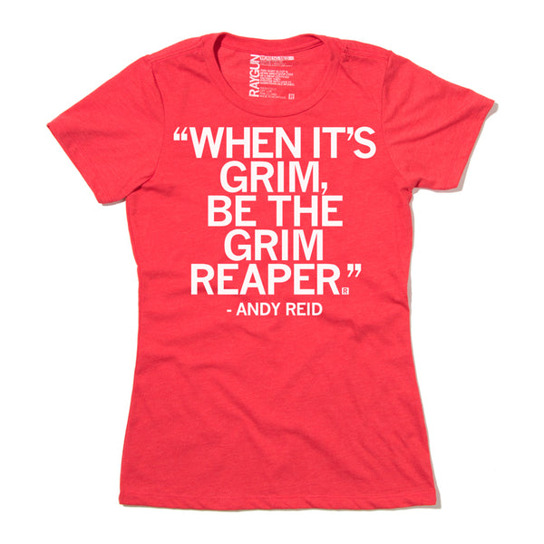 When It's Grim Be The Grim Reaper, Kansas City Chiefs Andy Reid Tee shirt,  hoodie, sweater, long sleeve and tank top