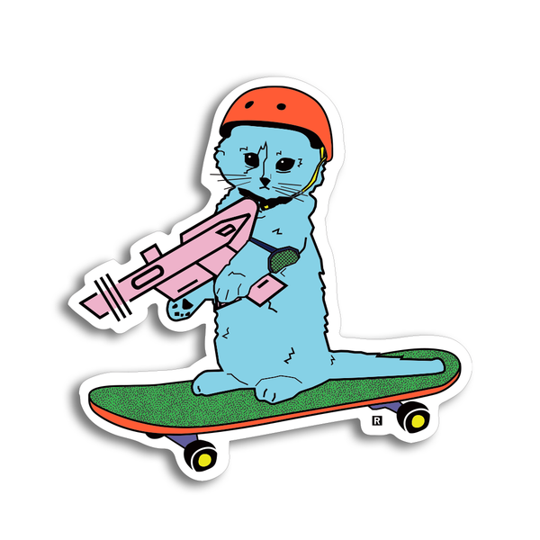 Pew Pew Pew Skateboard Gary T-Shirt – RAYGUN