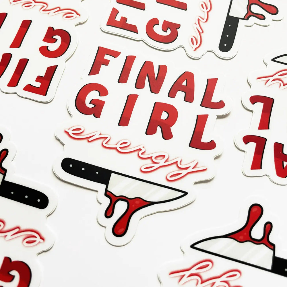 Ghostiekid: Final Girl Energy Sticker