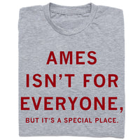 Ames Isn't For Everyone