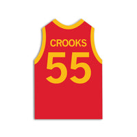 Audi Crooks 55 Jersey Die-Cut Sticker