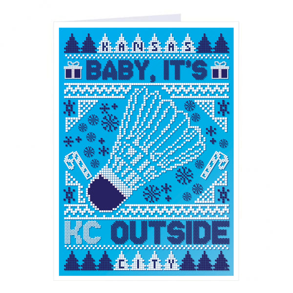 Baby It's KC Outside Greeting Card