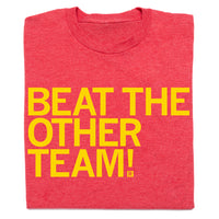 Beat The Other Team Red & Gold