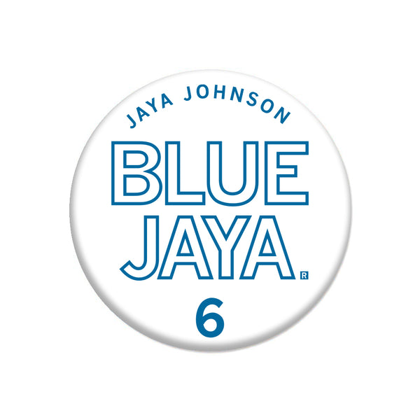 Blue Jaya Button