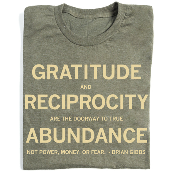 Gratitude and Reciprocity Brian Gibbs Quote