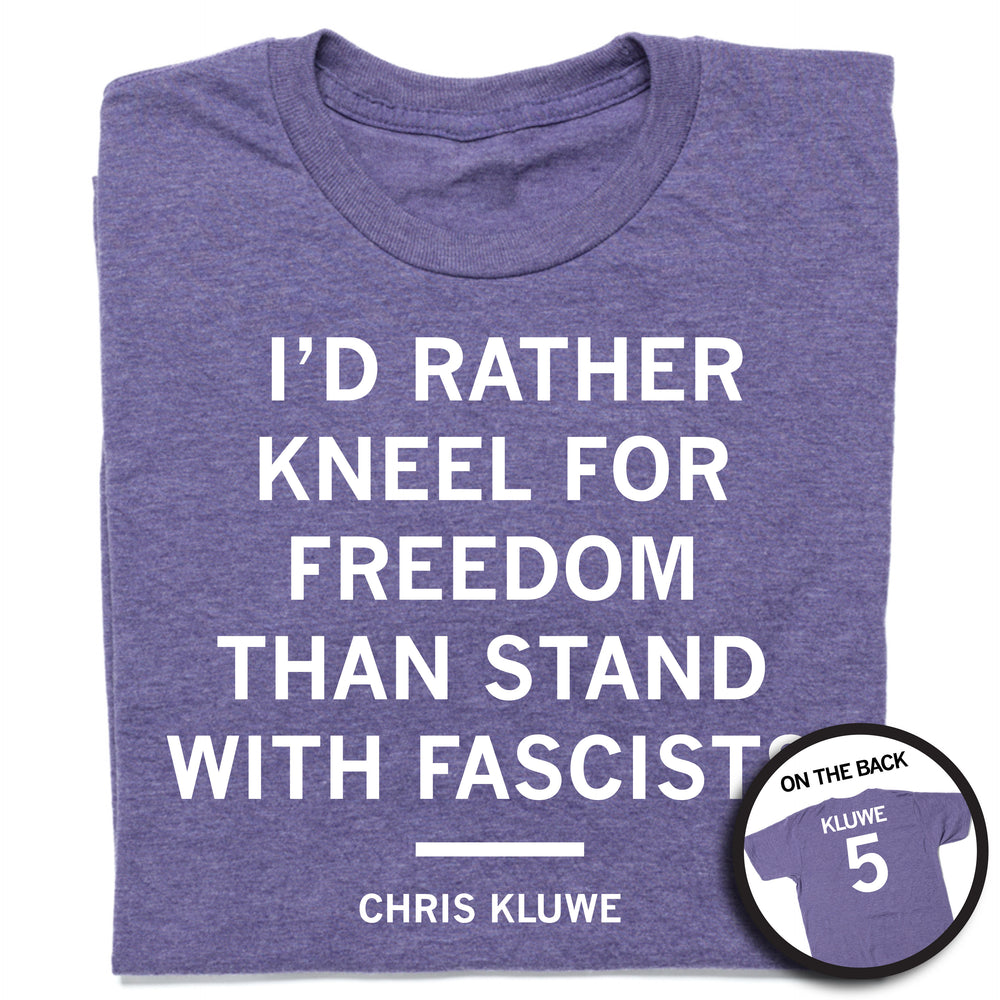 Rather Kneel for Freedom Purple