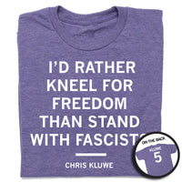 Rather Kneel for Freedom Purple