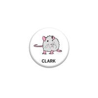 Clark The Rat 1" Button