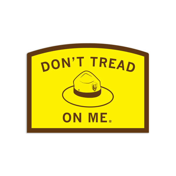 Don't Tread on National Parks Sticker