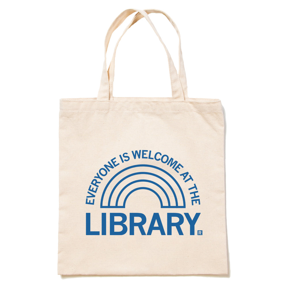 Everyone Is Welcome At The Library Tote Bag