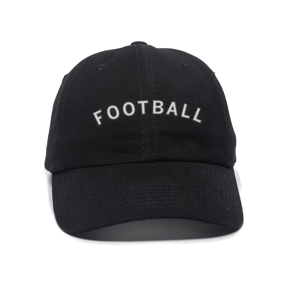 Football Curved Logo Baseball Cap