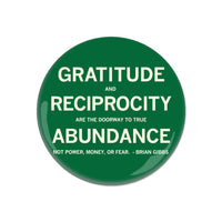 Gratitude and Reciprocity Brian Gibbs Quote Button