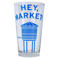 Hey, Market Pint Glass