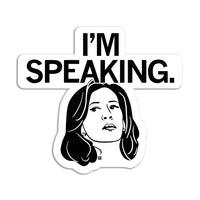 Kamala Harris: I'm Speaking Graphic Sticker