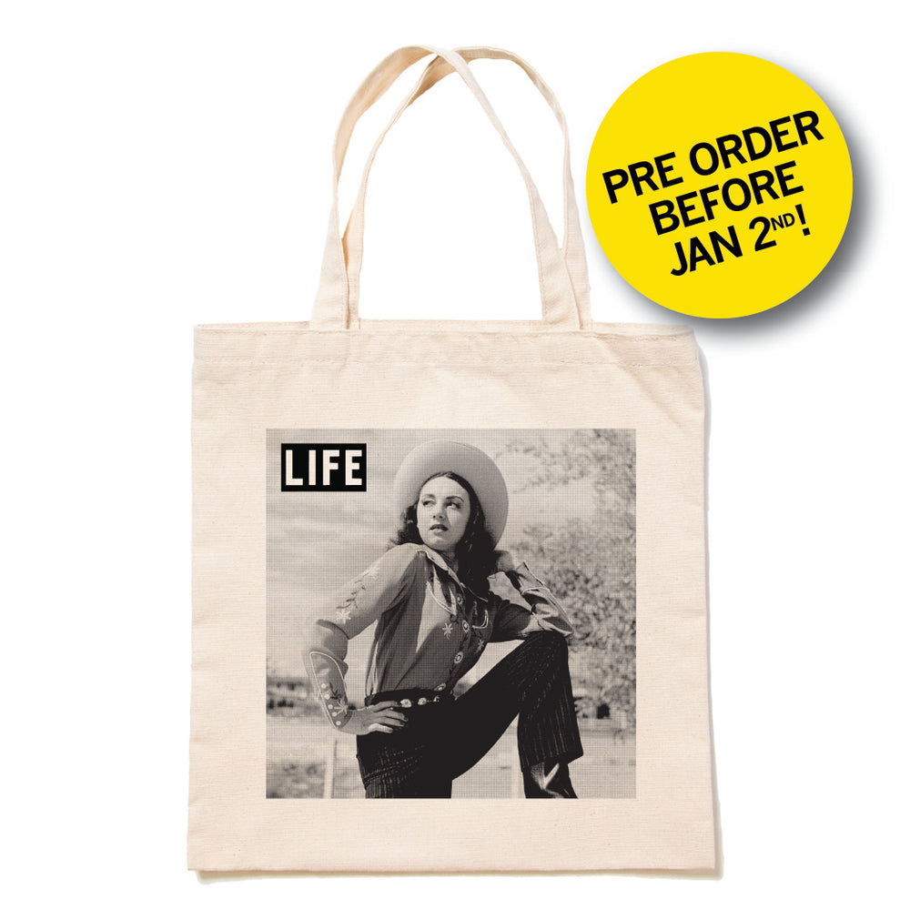 LIFE Magazine: Cowgirl Tote Bag