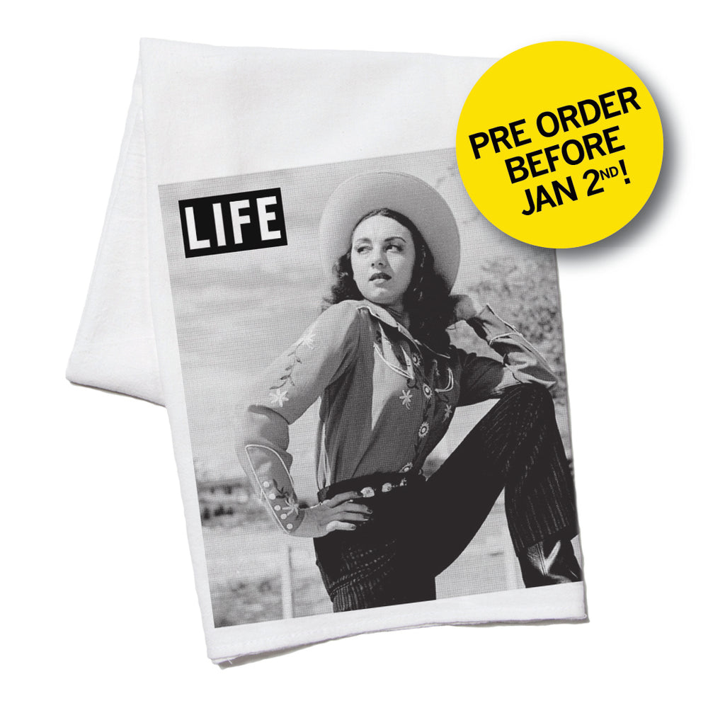 LIFE Magazine: Cowgirl Kitchen Towel