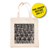 LIFE Magazine: Gas Mask Tote Bag