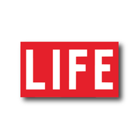 LIFE Magazine: Logo Die-Cut Sticker