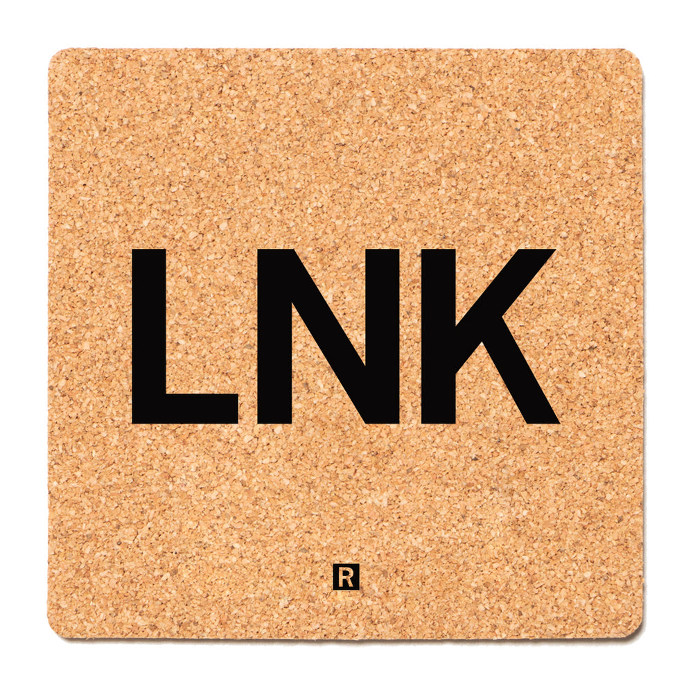 LNK Cork Coaster