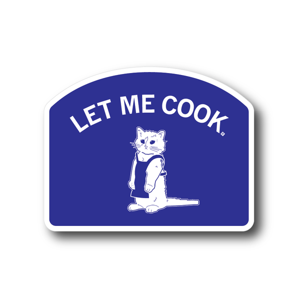 Let Me Cook Die-Cut Sticker