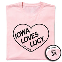 Iowa Loves Lucy Pink