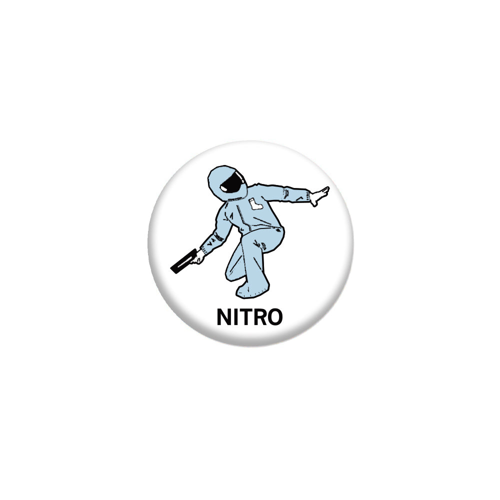 Nitro The Spaceman 1" Button