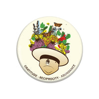 Park Ranger Hat Graphic Button