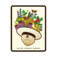 Park Ranger Hat Graphic Die-Cut Sticker