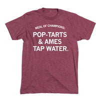 Pop Tarts & Ames Tap Water