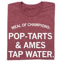 Pop Tarts & Ames Tap Water