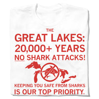 Great Lakes: No Shark Attacks