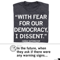 With Fear For Our Democracy
