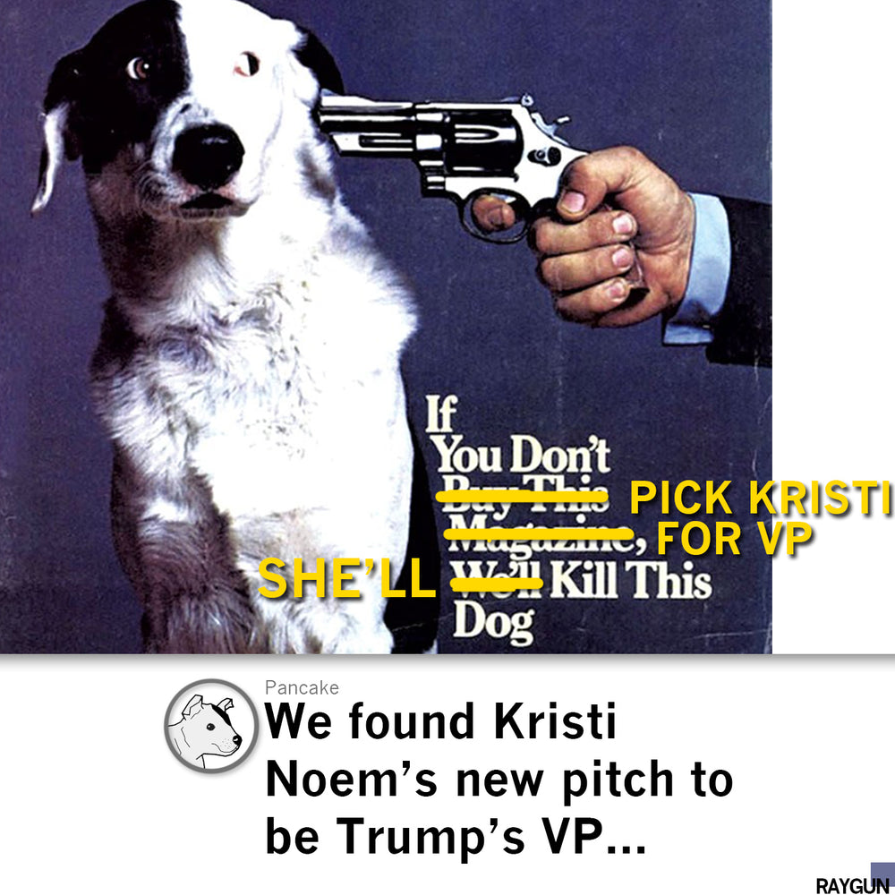 Kristi Noem Shoots Puppies