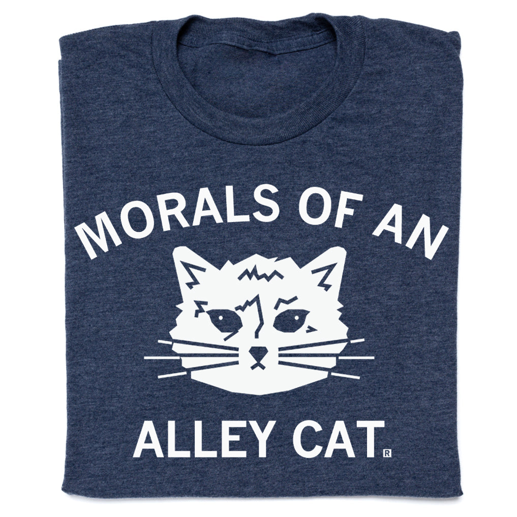 Morals of An Alley Cat T-Shirt – RAYGUN