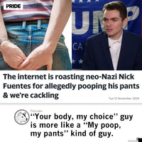 Nick Fuentes Poops His Pants (Allegedly)