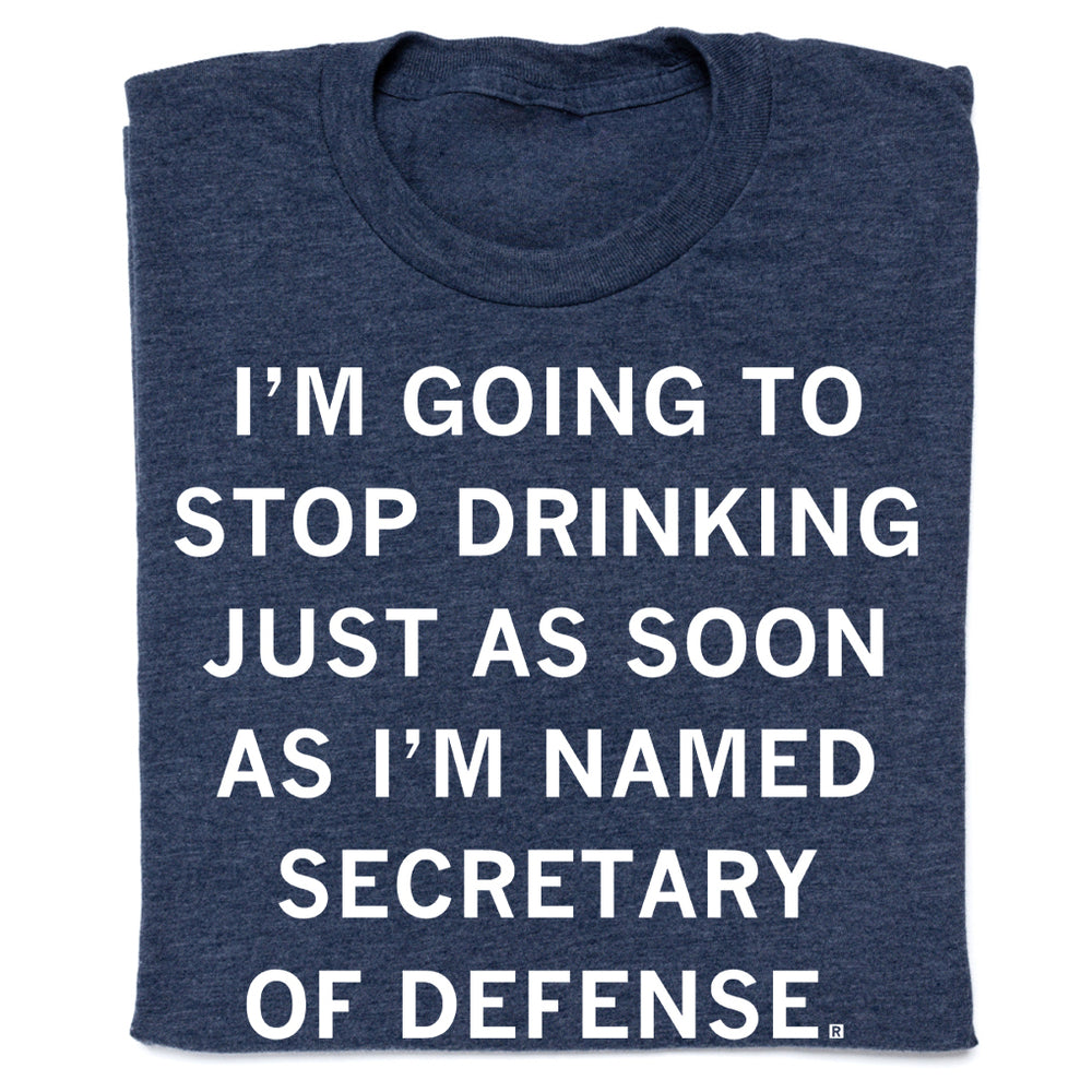 Secretary of Defense Drinking