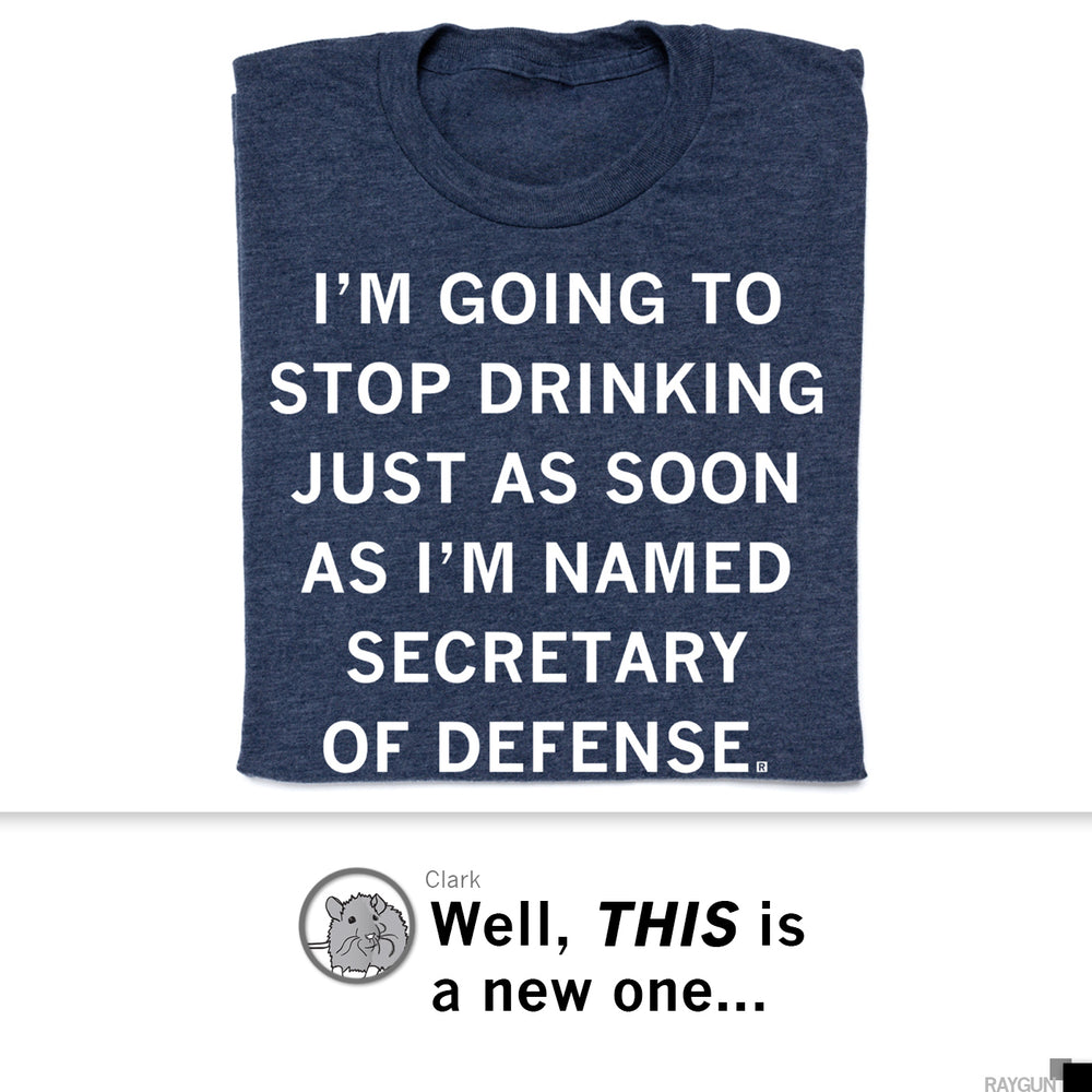 Secretary of Defense Drinking