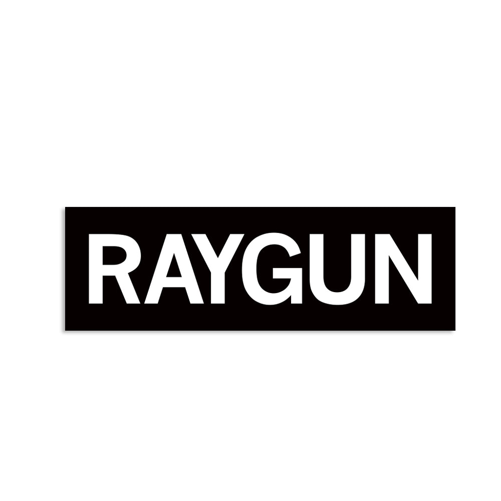 RAYGUN Text Logo Bumper Sticker