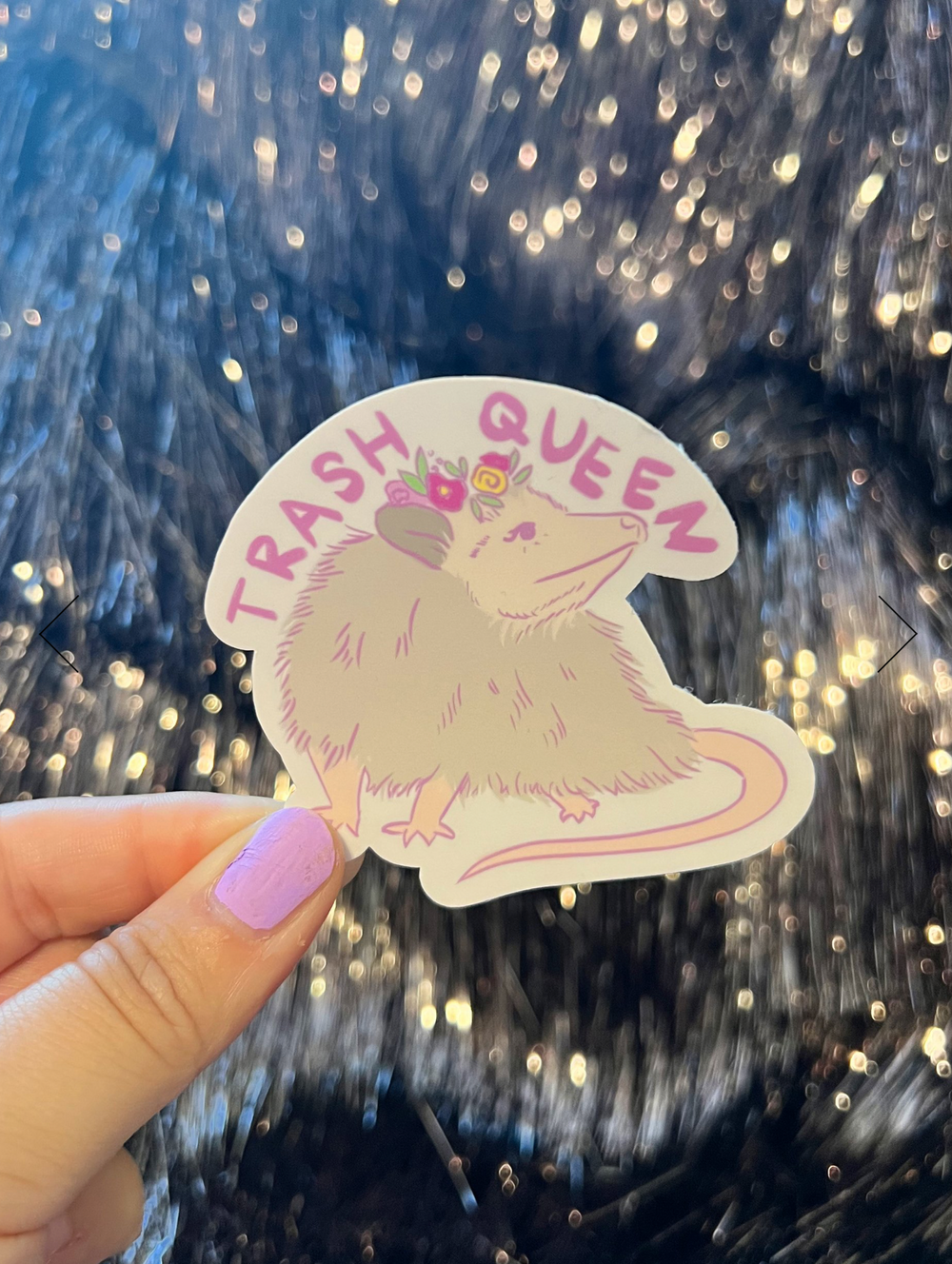 Art of Gabby: Trash Queen Sticker