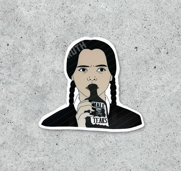 Citizen Ruth: Wednesday Male Tears Sticker