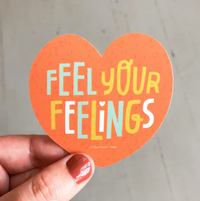 Free Period Press: Feel Your Feelings Sticker