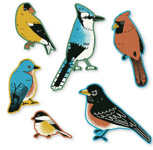 Bird Collective: Backyard Birds Jumbo Sticker Pack