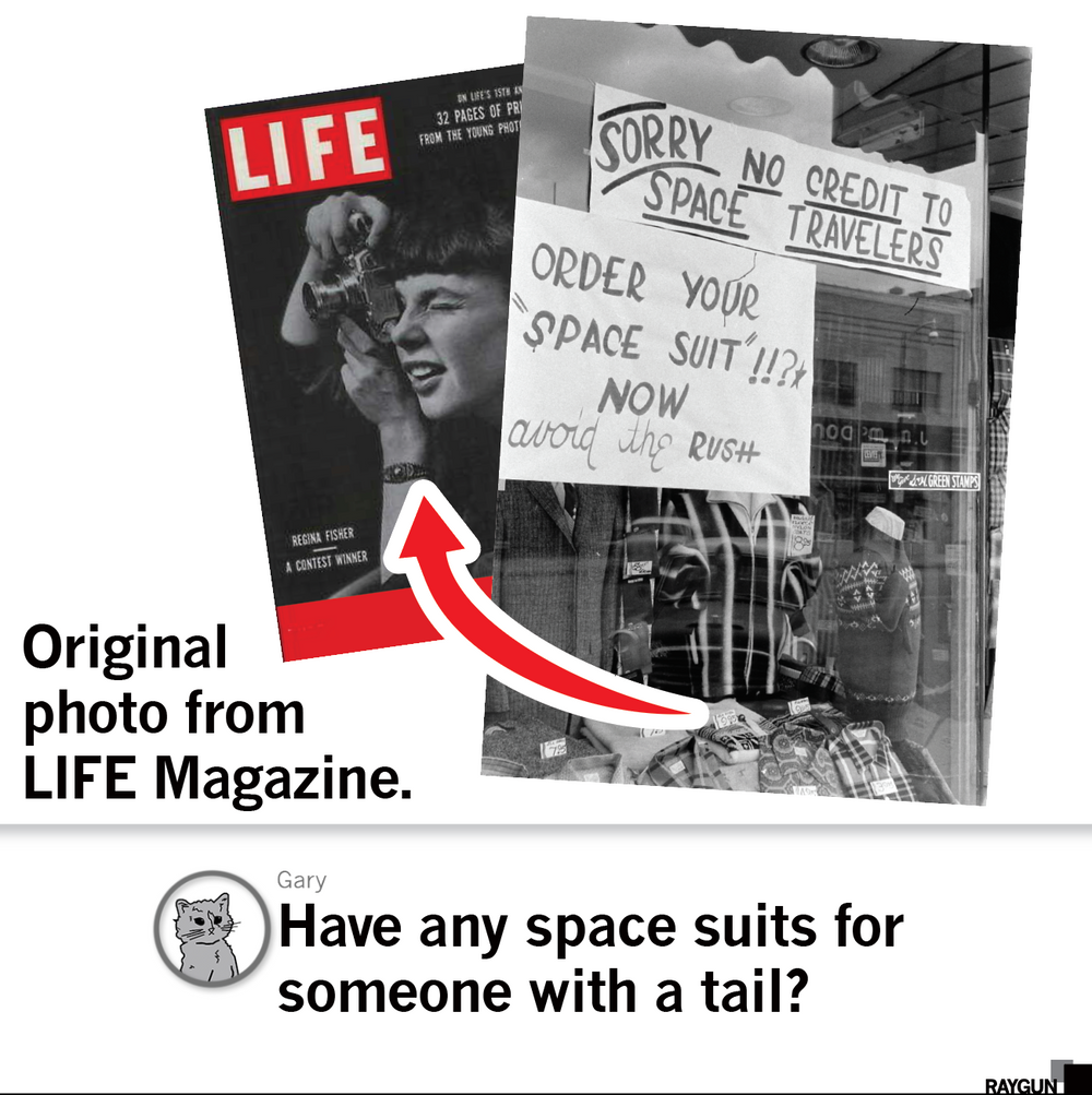 LIFE Magazine: Space Suit