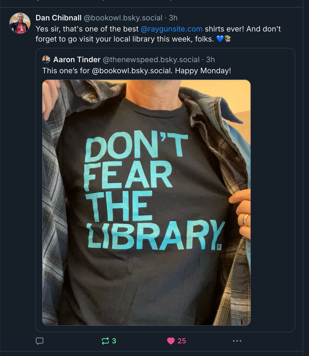 Don't Fear The Library