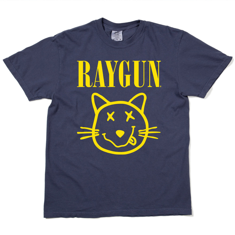 RAYGUN Smiley Cat Logo Heavyweight