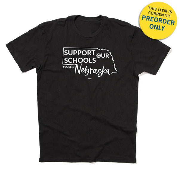 Support Our Schools Nebraska Black