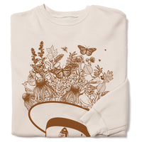 Park Ranger Hat Graphic Crew Sweatshirt