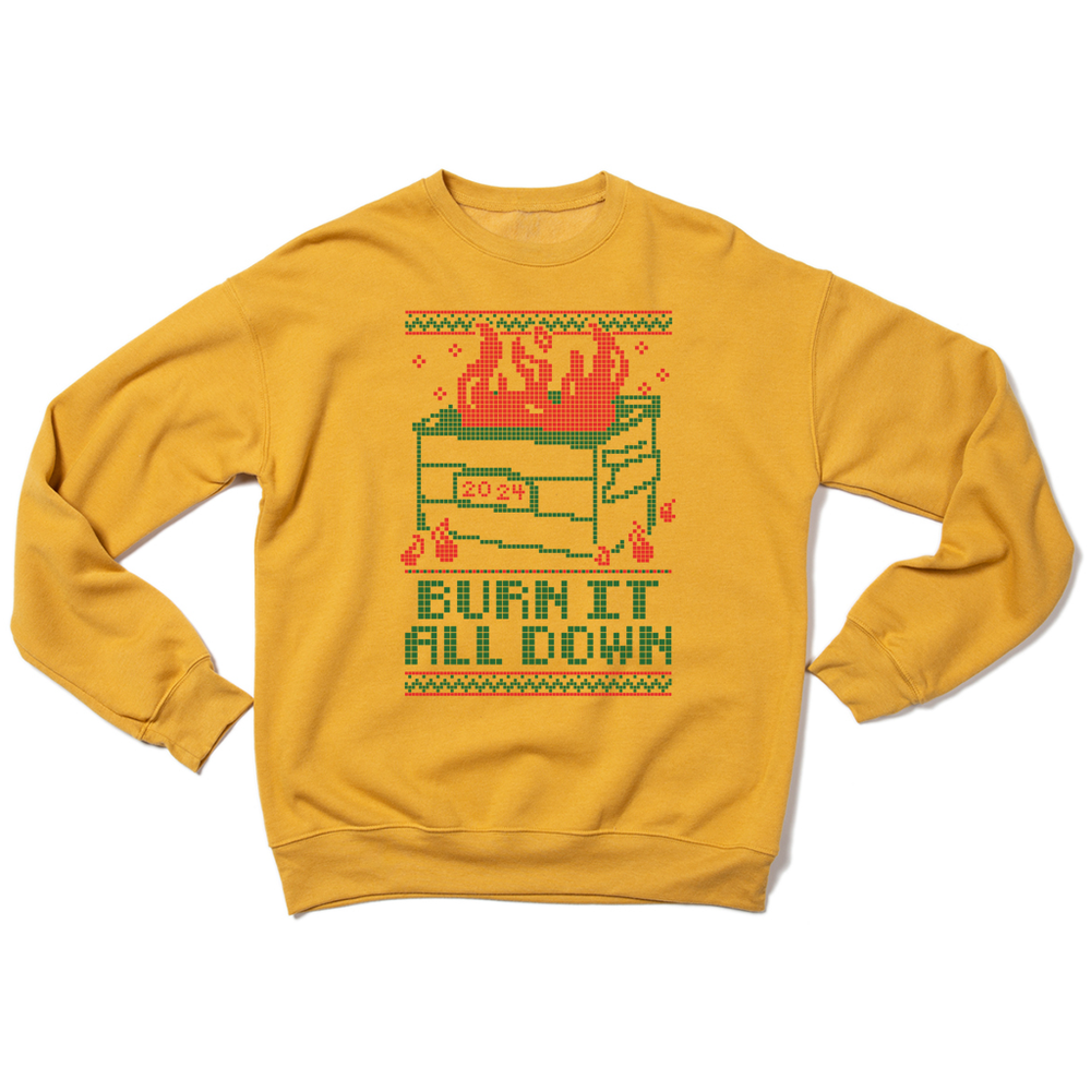 Dumpster Fire 2024 Crew Sweatshirt