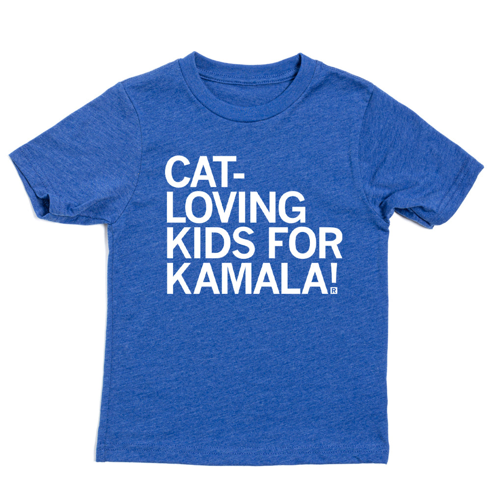 Cat-Loving Kids For Kamala Kids